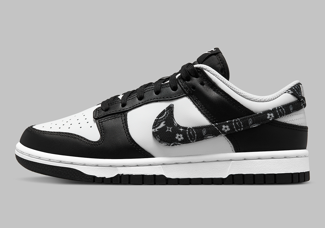 hurricane shoes nike white sneakers sandals sale Black White Paisley Panda Dh4401 100 7