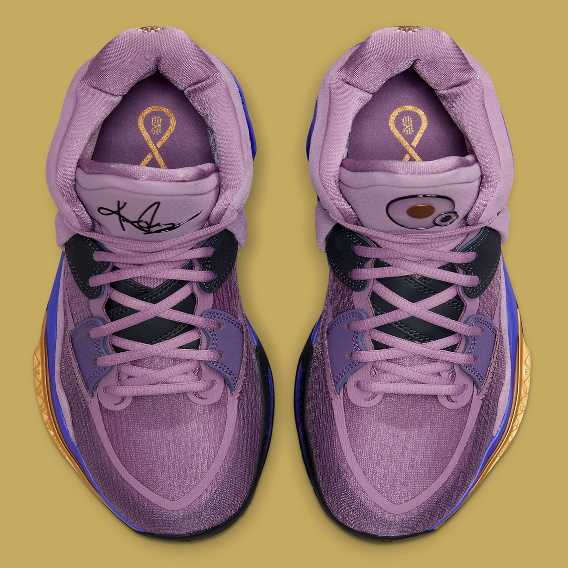 Nike Kyrie 8 Infinity Purple Gold Release Date 2