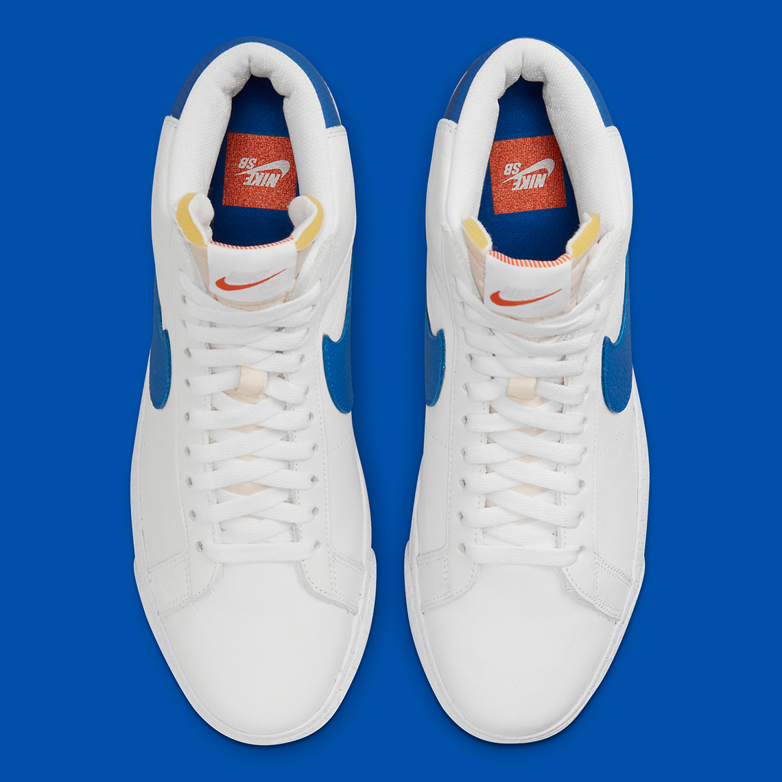 Nike Sb Blazer Iso Orange Label White Blue Dh6970 100 5