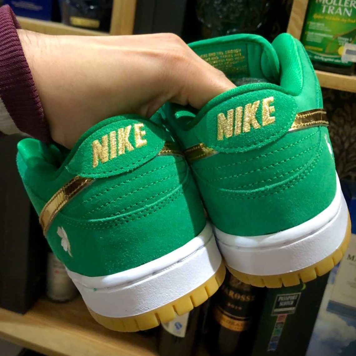 Nike SB Dunk Low St. Patrick's Day 2022 Release | SneakerNews.com