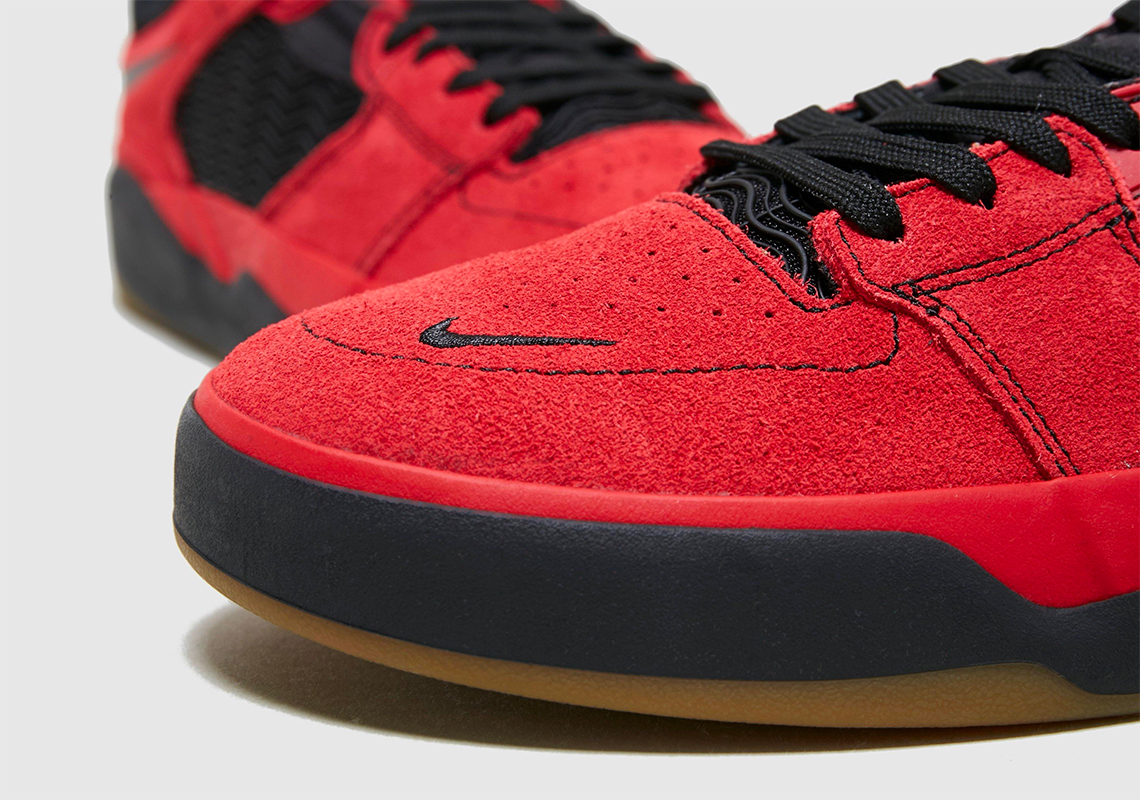 nike sb ishod red black gum 2