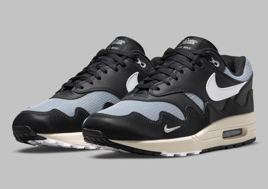 Official Images Of The Patta x Nike Air Max 1 “Black”