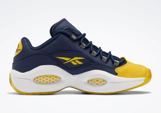 Allen Iverson’s Reebok Question Low Gets A “Michigan” Makeover