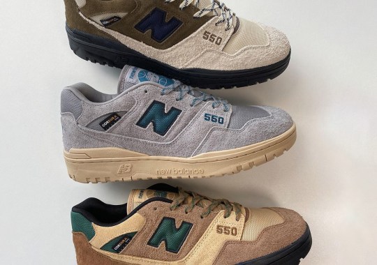 CORDURA Outfits These Three size? Exclusive New Balance 550s