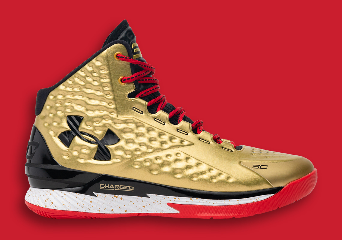Sneakers Release – Under Armour Curry 8 “White/Gold”  Men’s
