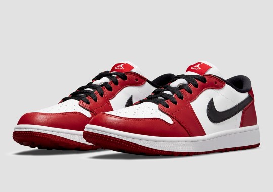 The Air Jordan 1 Low Golf Ushers In A Classic “Chicago” Colorway