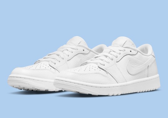 The Air Jordan 1 Low Golf Is Also Releasing In "Triple White"