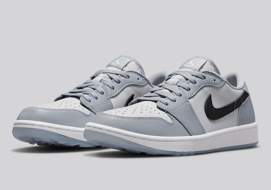 Air Jordan 1 Low Golf Grey Black White DD9315-002 | SneakerNews.com