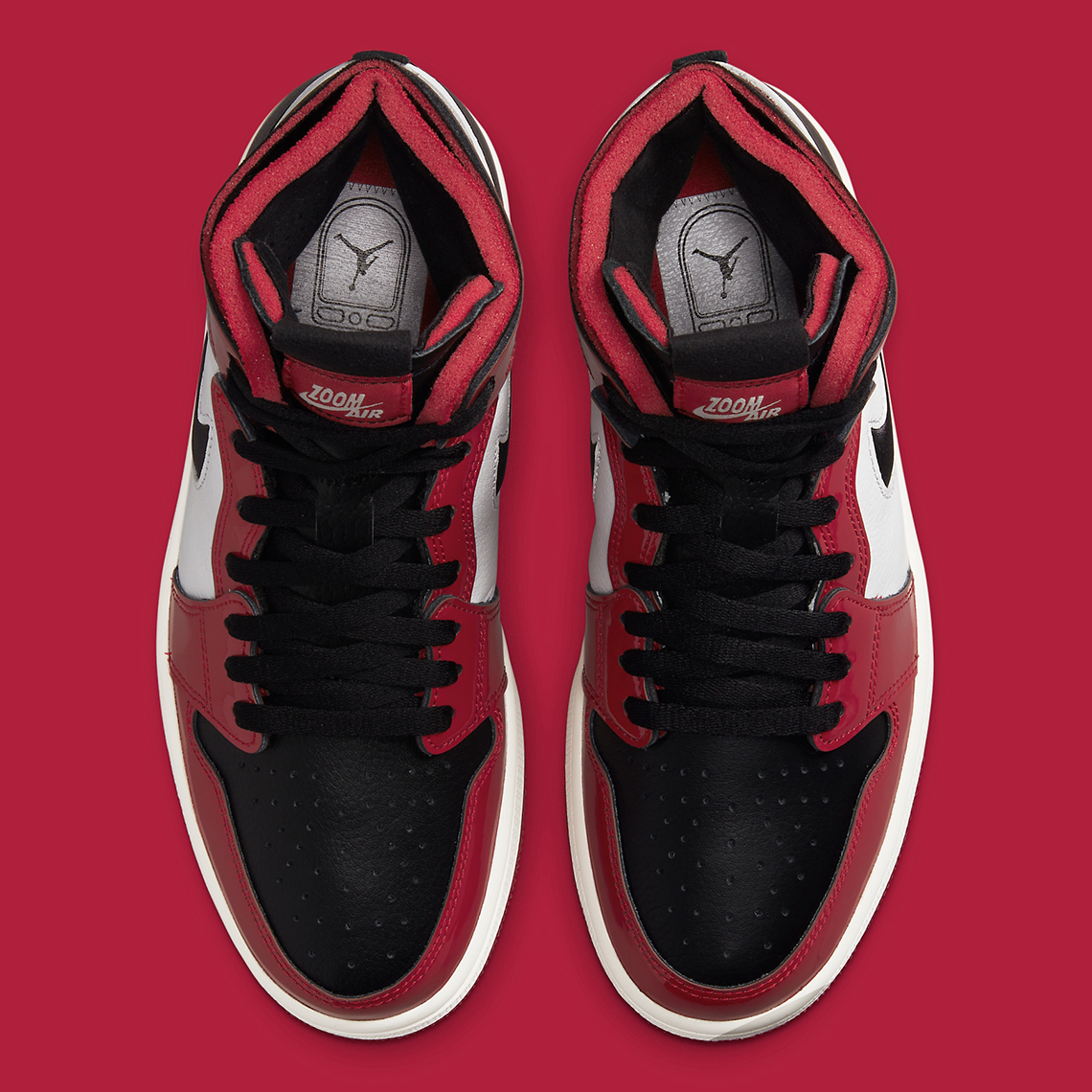Air Jordan 1 Zoom CMFT Patent Red CT0979-610 | SneakerNews.com