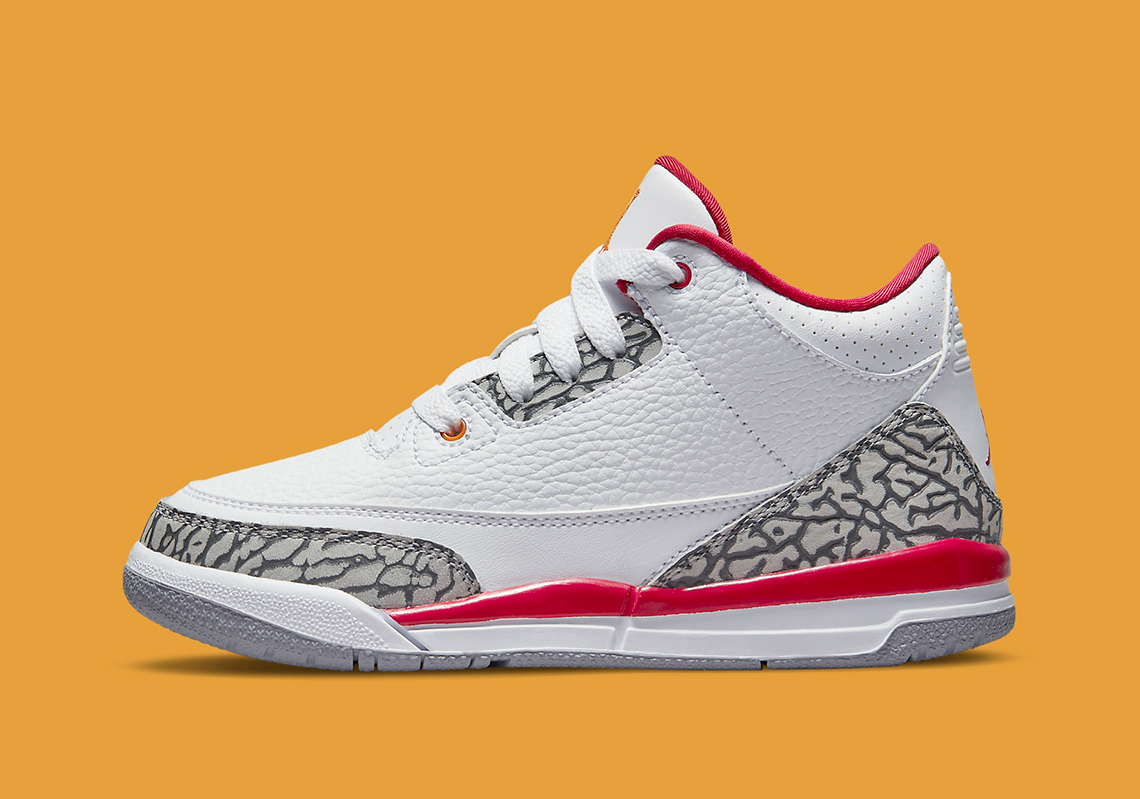 jordan 3 white red