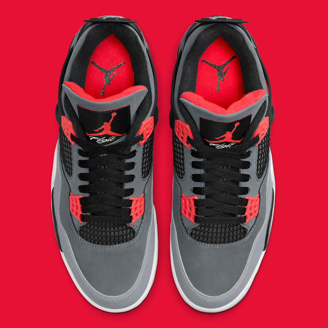 Nike Air Jordan 1 Mid White Gym Red Black 31cm Infrared DH6927