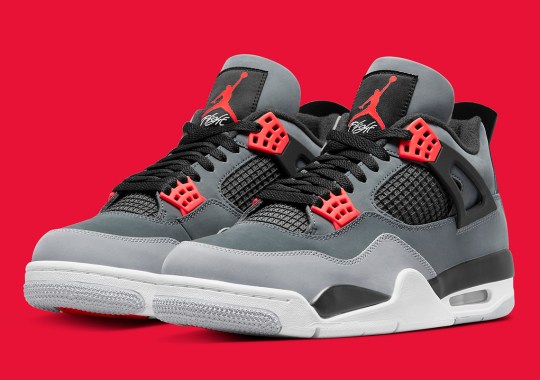 Official Images Of The Air Jordan 4 “Infrared”