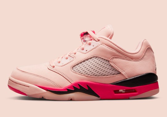 The Air Jordan 5 Low “Arctic Pink” Drops Right Before Valentine’s Day