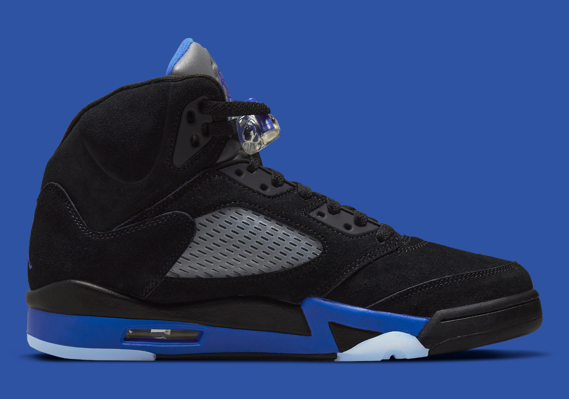 royal blue air jordan 5