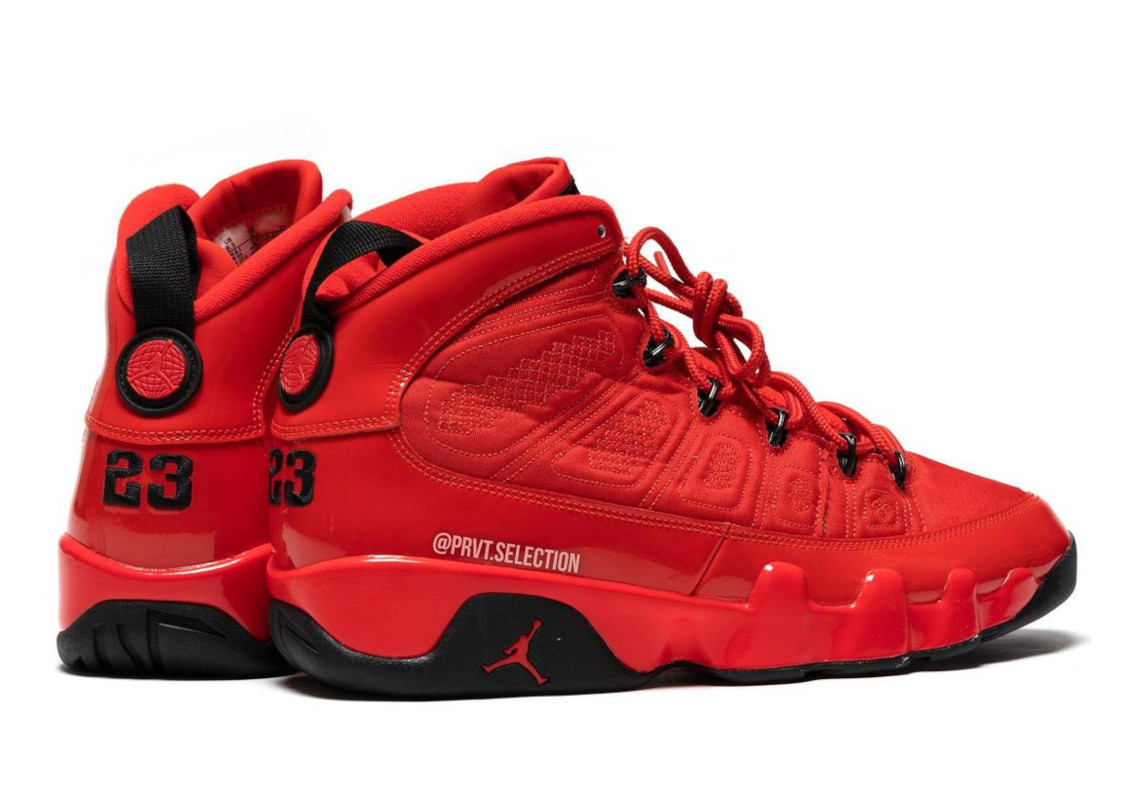 jordan retro 9 all red