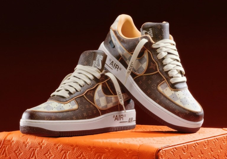 Louis Vuitton x Nike Air Force 1 モノグラム Louis-Vuitton-Nike-Air-Force-1