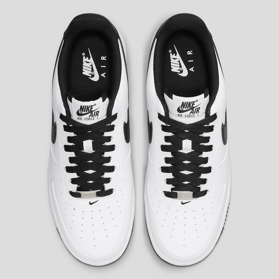 Get The Nike Air Force 1 Force Logo White Black Now •