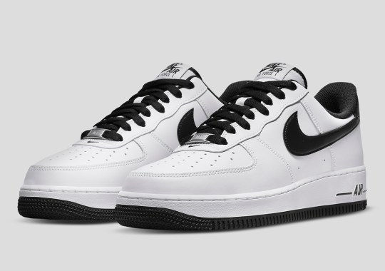 The Nike Air Force 1 Sports A Classic “White/Black” Look