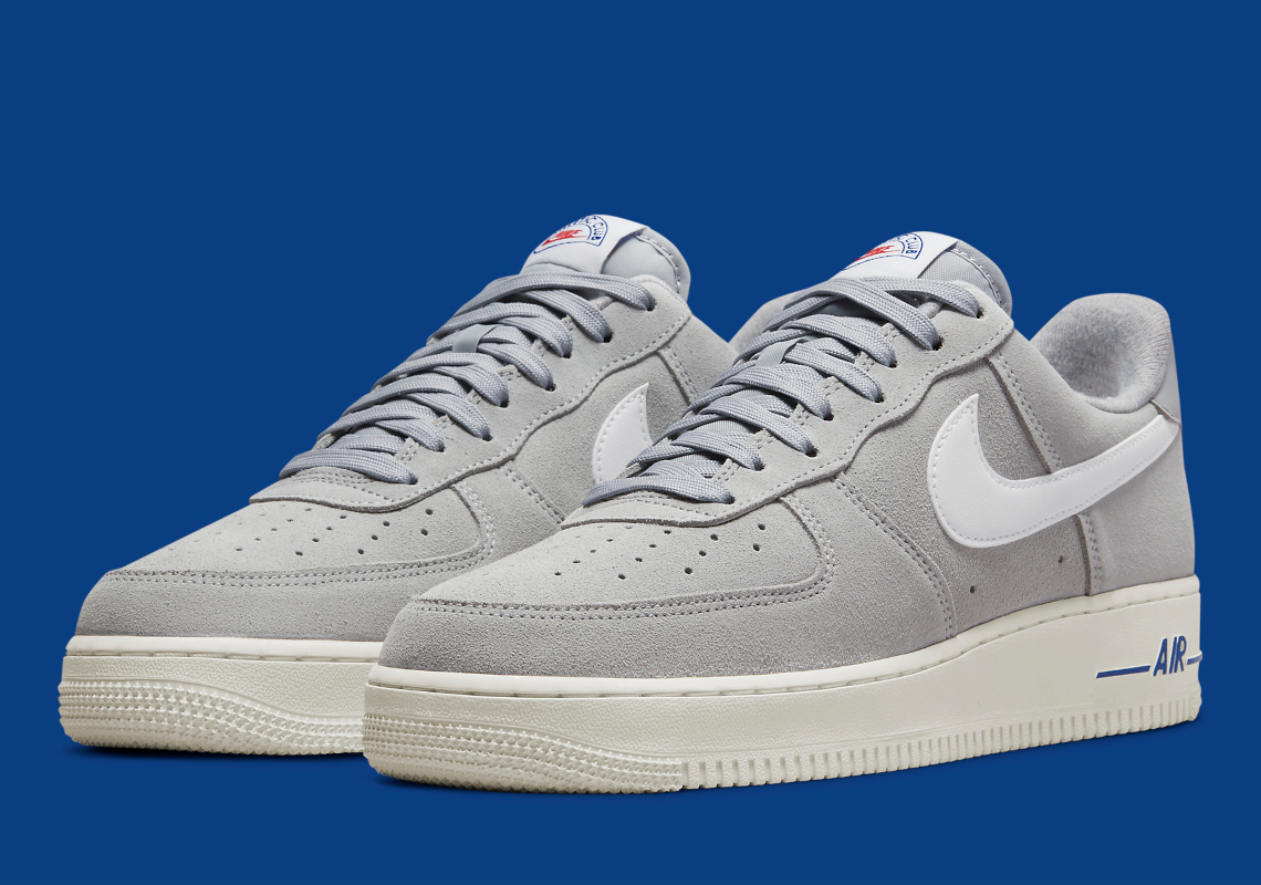 nike air force 1 grey check