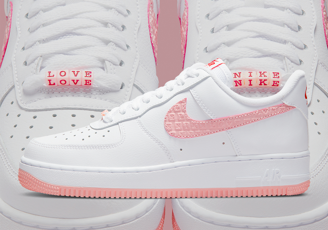 Nike Air Force Valentine's Day DQ9320-100 SneakerNews.com