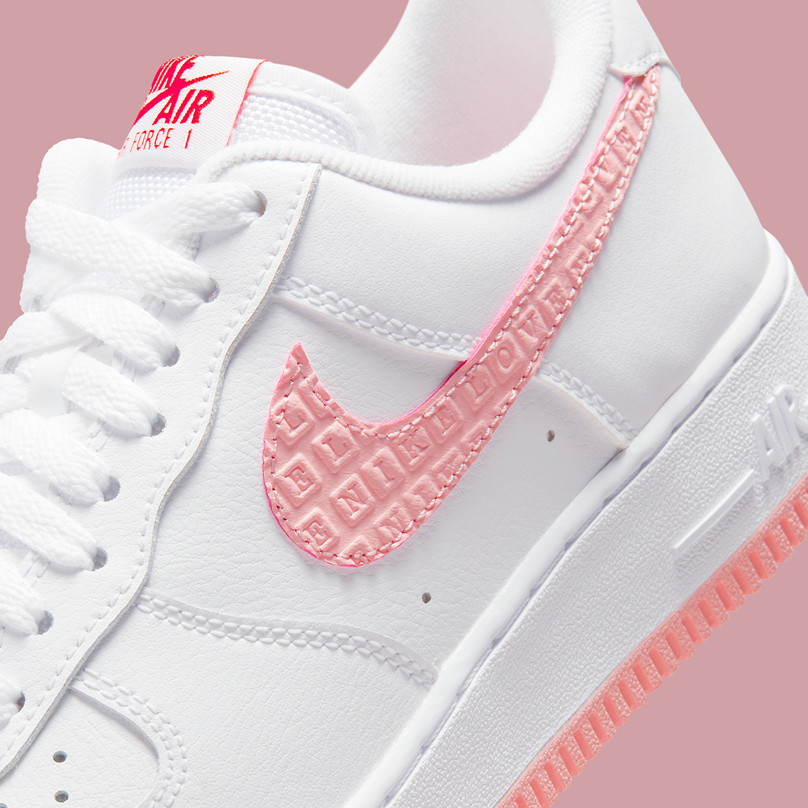 Nike Hyperelite Air Force 1 Valentines Day DQ9320 100 8
