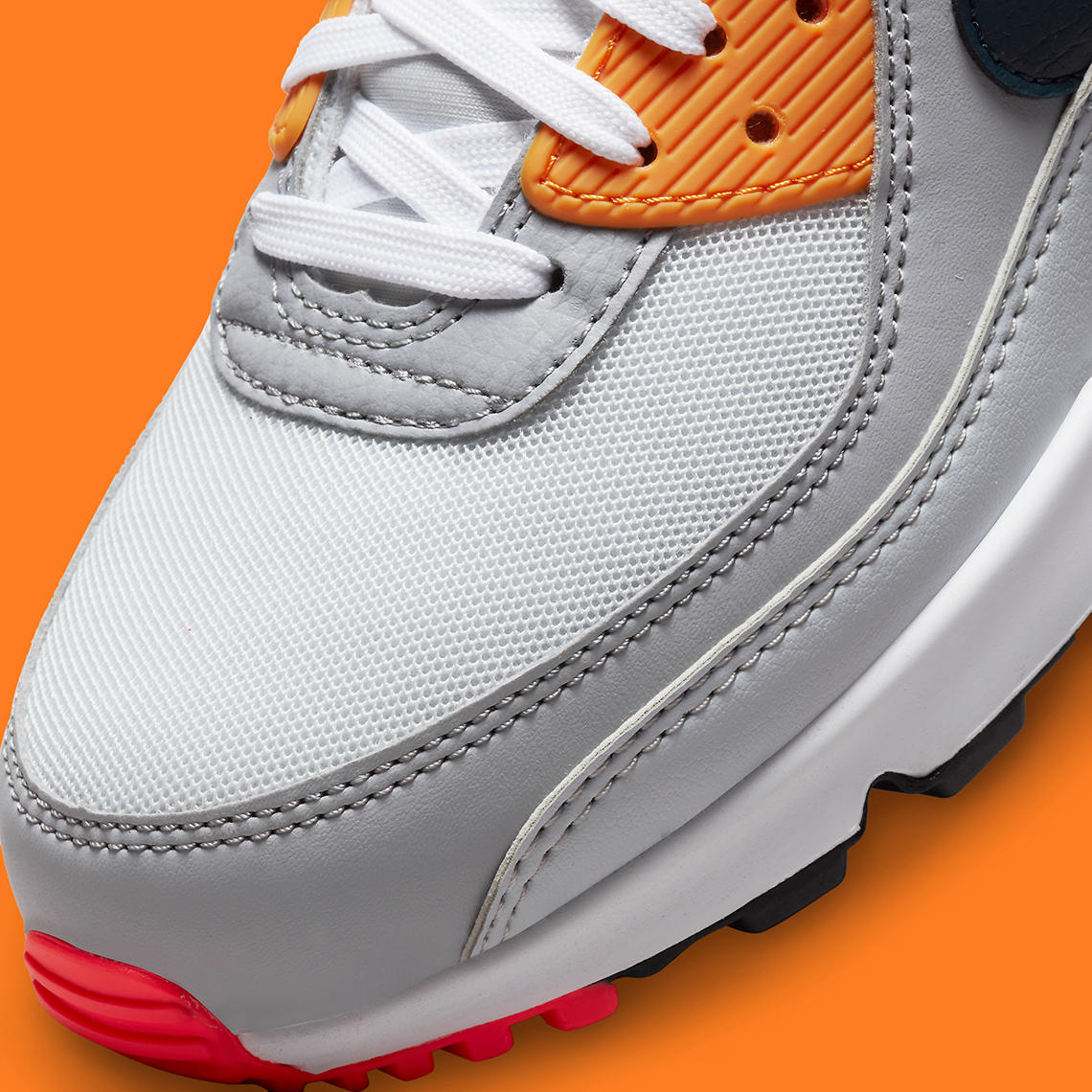 Grey and orange air max 72 sale