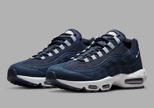Nike Dresses Up The Air Max 95 In An Elegant “Midnight Navy” Colorway