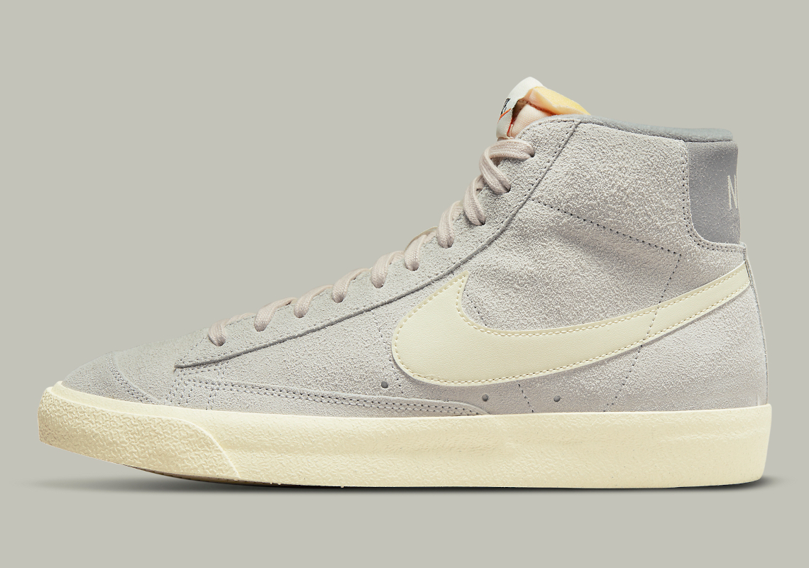 Nike blazer mid premium best sale medium grey