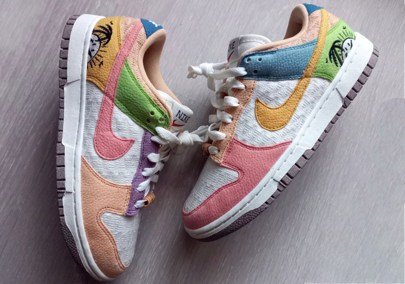 This Women's Nike Dunk Low Is Prepared For A Tropical Vacation