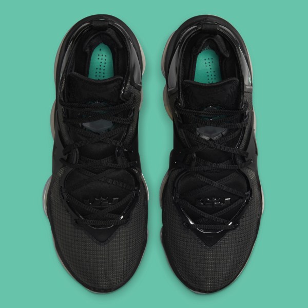 Nike LeBron 19 Black Green DC9340-003 Release | SneakerNews.com