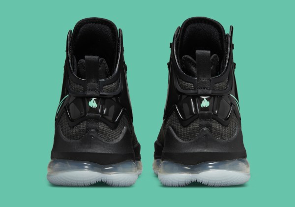 Nike LeBron 19 Black Green DC9340-003 Release | SneakerNews.com