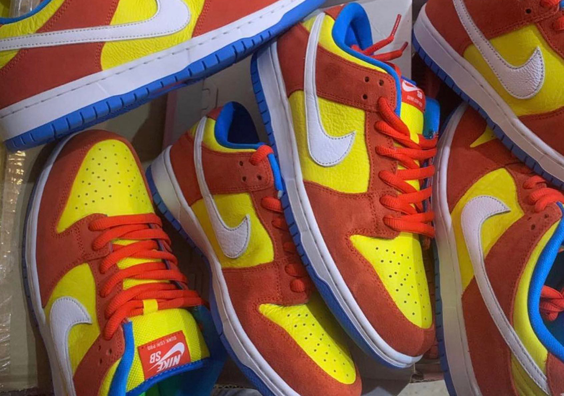 First Look At The Nike SB Dunk Low "Bart Simpson"