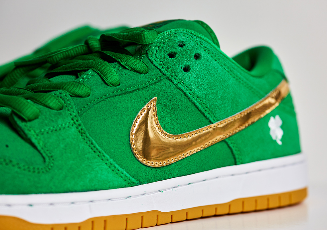 Nike SB Dunk Low St. Patty's Day BQ6817-303 Release Date