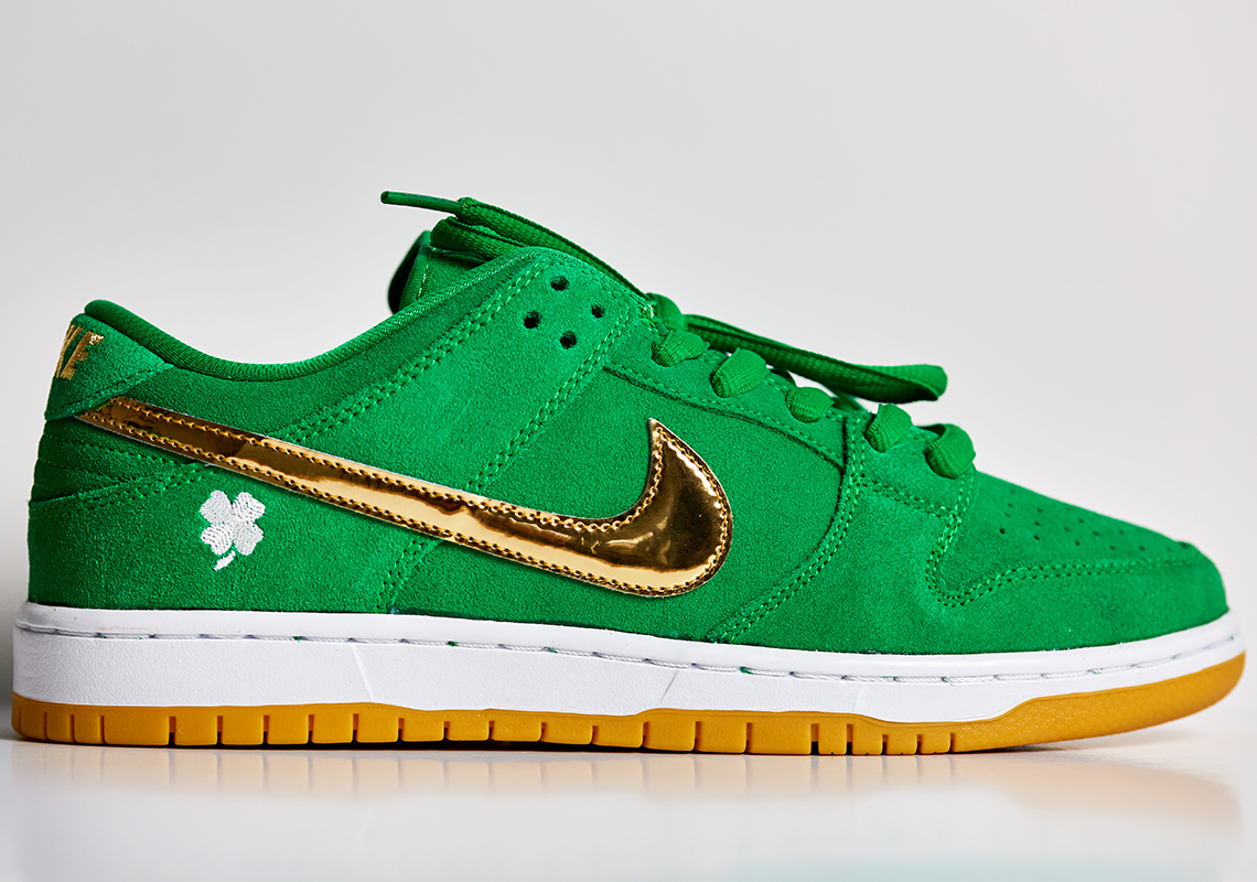 Nike SB Dunk Low St. Patty's Day BQ6817-303 Release Date