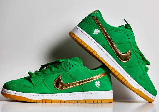 Avoid Getting Pinched This Year With The Nike SB Dunk Low “St. Patrick’s Day”