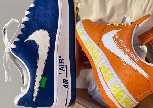 The Louis Vuitton x Off-White x Nike Air Force 1 Is Presumably Releasing As Planned