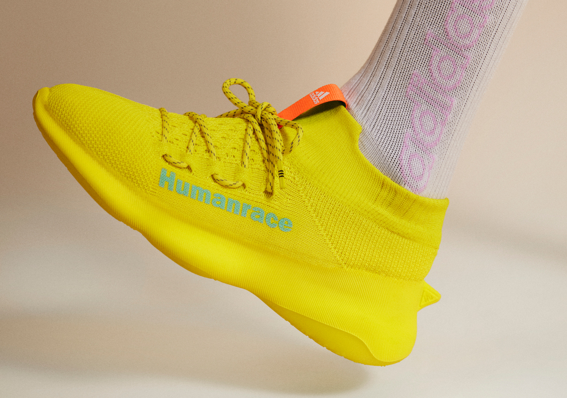 Pharrell adidas Humanrace Sichona Yellow GW4881 1