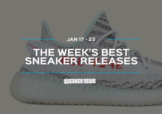 The Yeezy Boost 350 v2 "Blue Tint" Restock Is The Highlight Of This Week's Releases