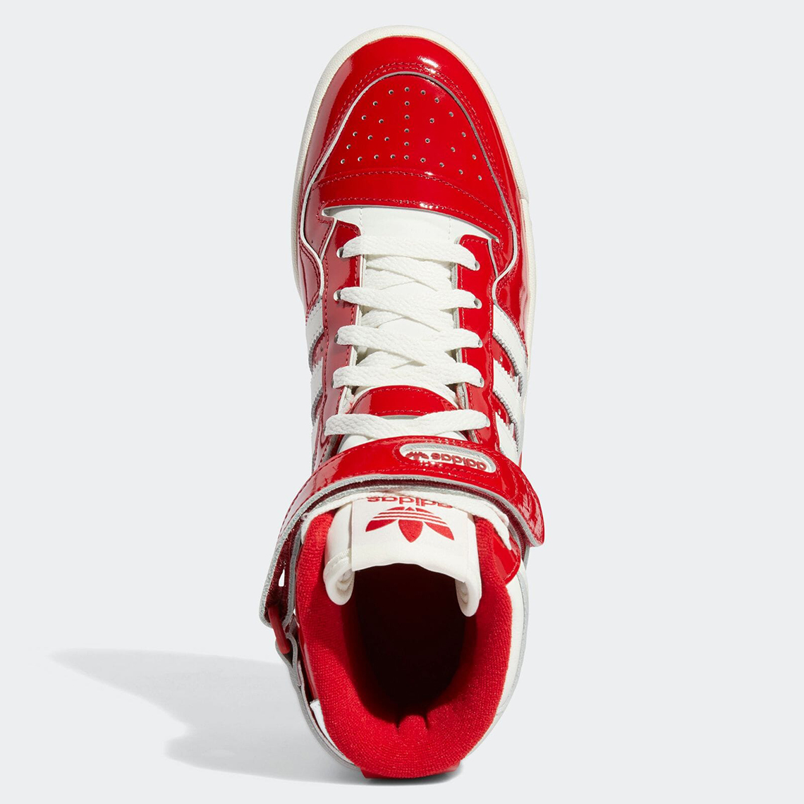 adidas Forum 84 Hi Red Patent GY6973 | SneakerNews.com