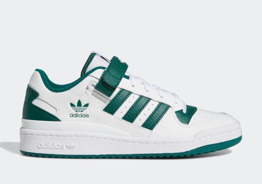 "Collegiate Green" Helps The The adidas Forum Low Continue Its Release Streak