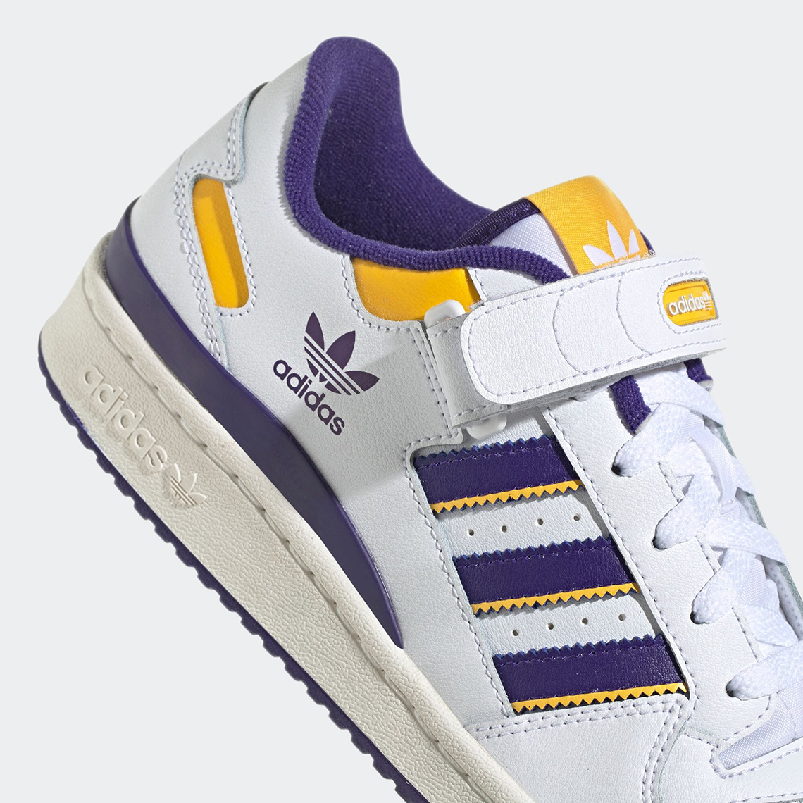 adidas forum low lakers