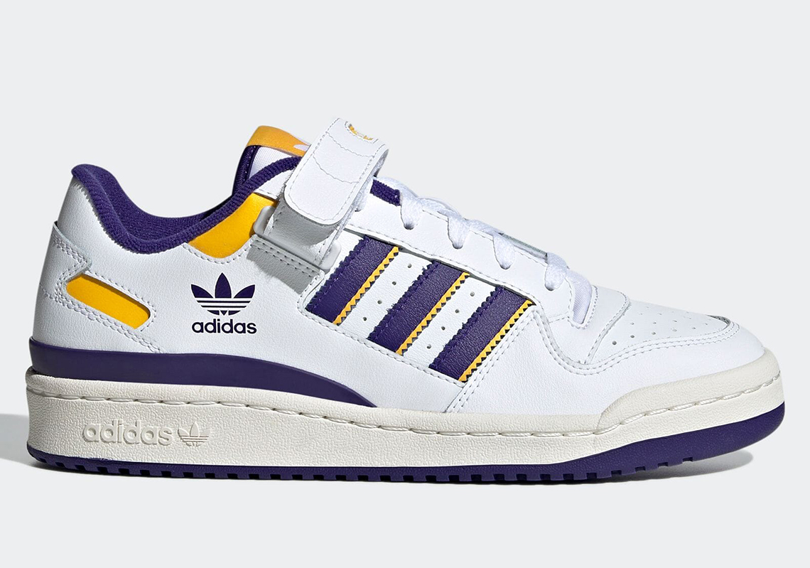 adidas forum low lakers