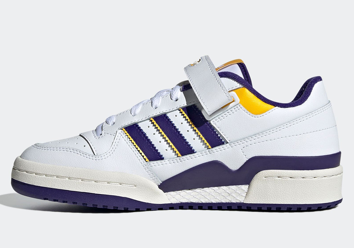 adidas forum low lakers