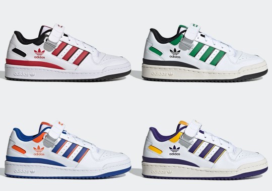 adidas Celebrates Four Basketball Teams With The Upcoming Forum Low "NBA Pack"