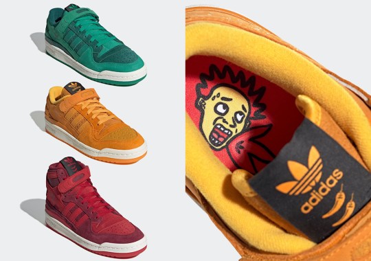 adidas Turns Up The Heat With A Trio Of Pepper-Inspired Forums