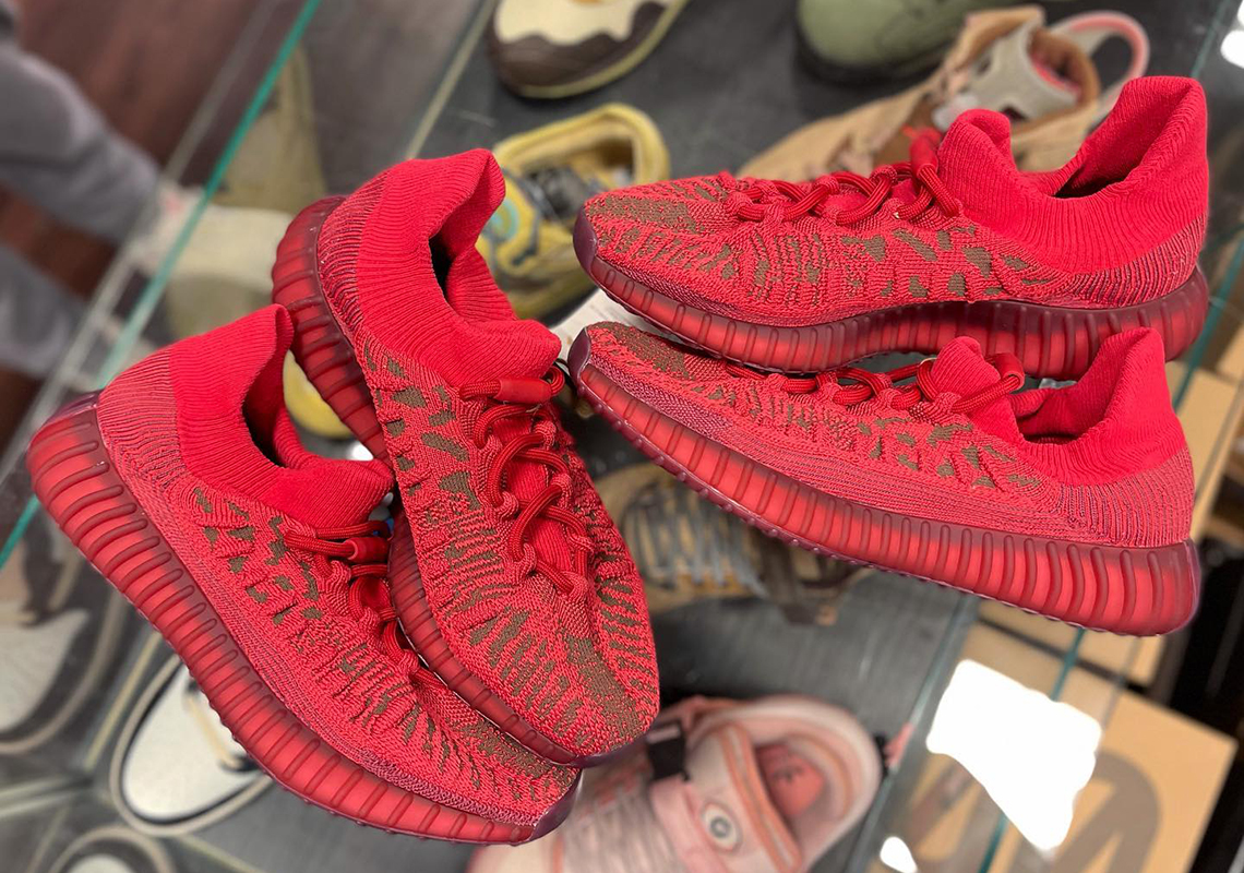 adidas Yeezy Boost 350 v2 CMPCT “Slate Red” Releasing On February 17th