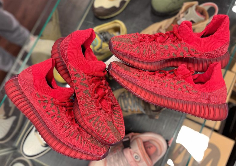 Adidas Yeezy 350 V2 CMPCT Slate Red - GW6945 – Izicop