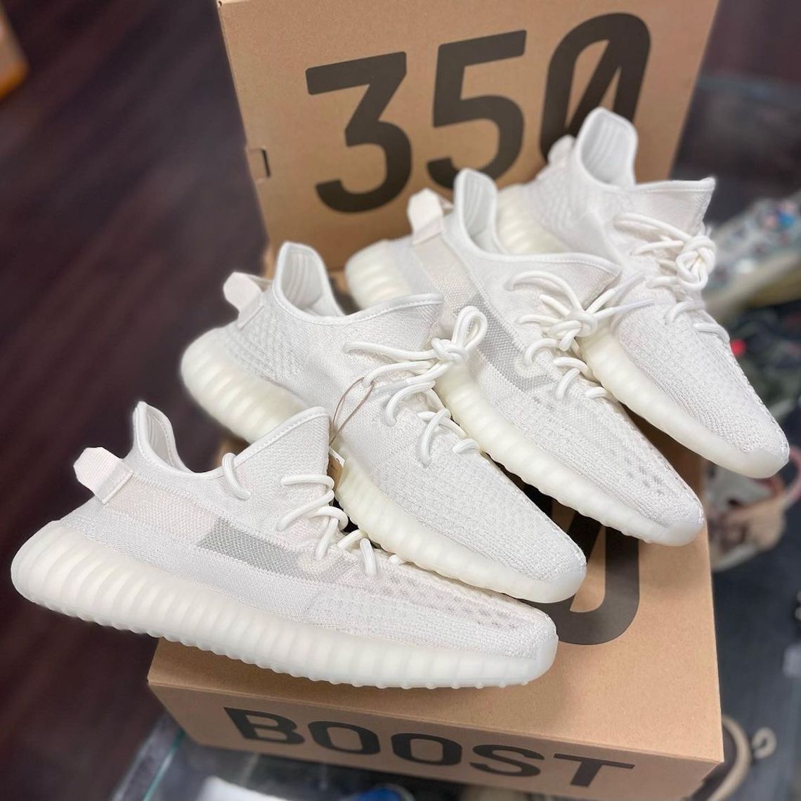 Adidas Yeezy Boost 350 V2 Pure Oat 4