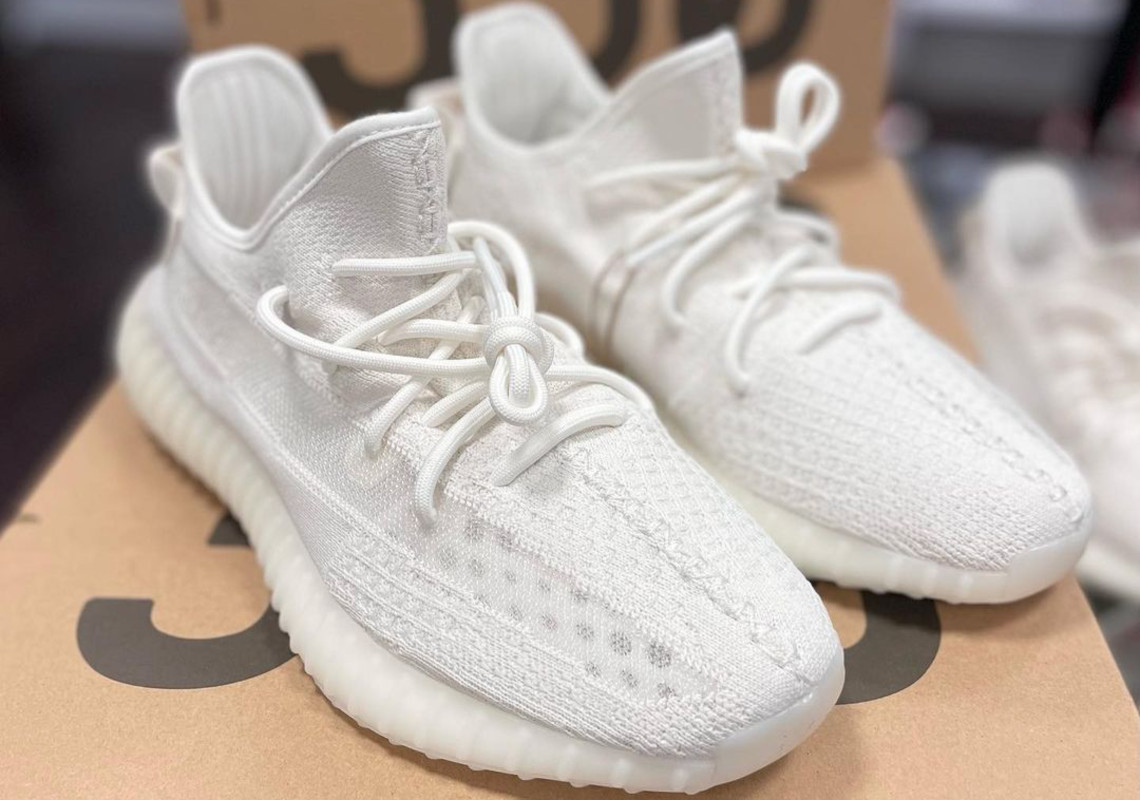 Best Look Yet At The adidas Yeezy Boost 350 v2 "Bone"