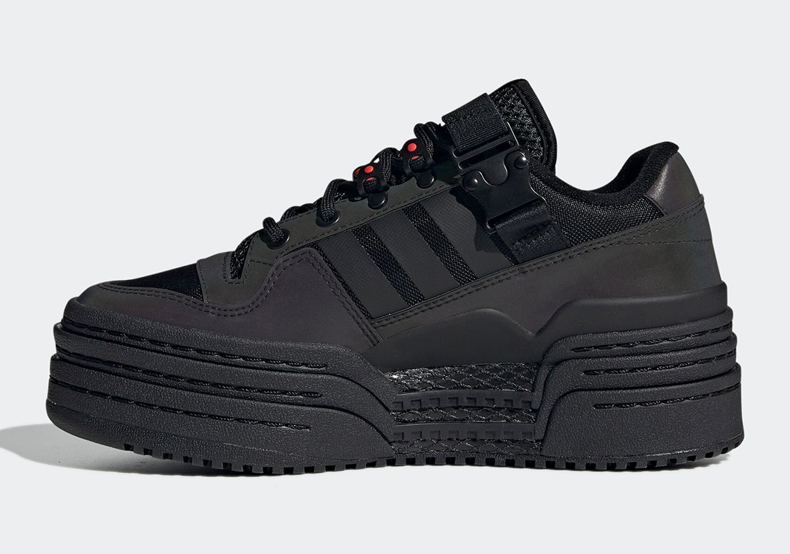 triple platform adidas black